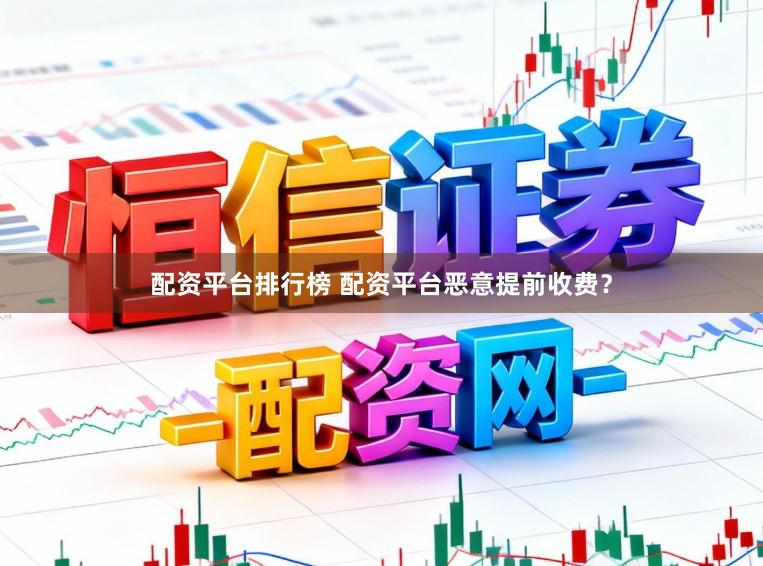 配资平台排行榜 配资平台恶意提前收费？